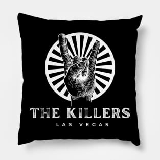 The killers logo vintage Pillow