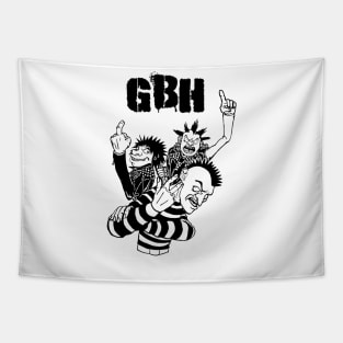 Punk Rock Man Of GBH Tapestry