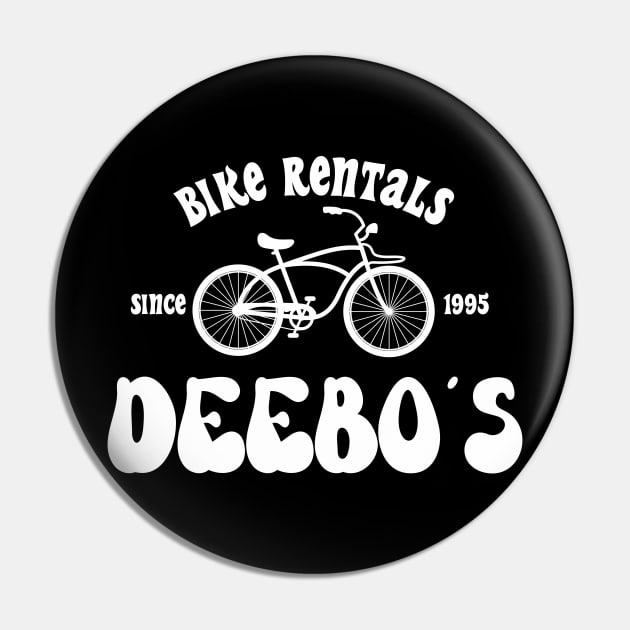 Deebo's Bike Rentals Pin by rajem