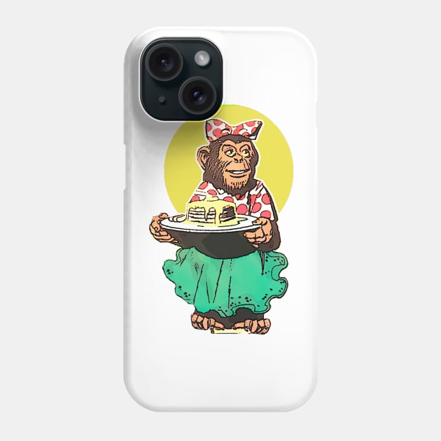 Cook monkey Phone Case by Marccelus