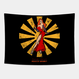 Jessica Rabbit Retro Japanese Tapestry