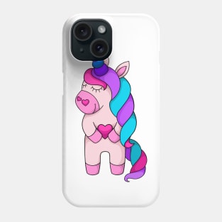 Enamored unicorn Phone Case