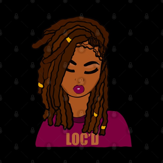 Loc'd on Locs Dreadlocks by blackartmattersshop