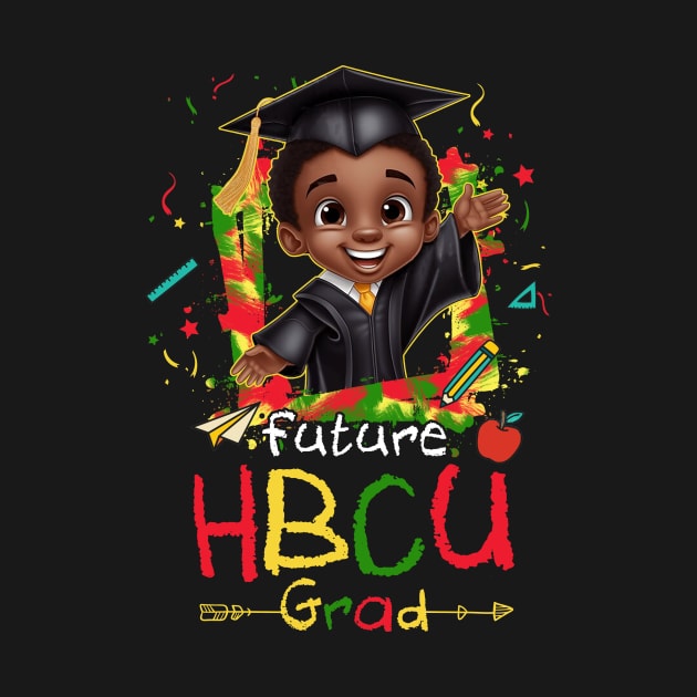 Future HBCU Graduation Black Boy Grad GIft For Boy Girl Kids by Patch Things All