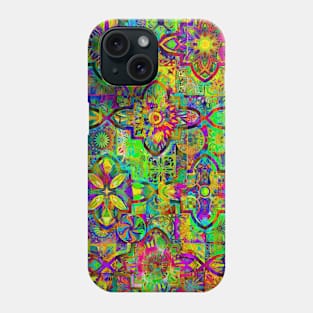 Bohemian hippie boho tie dye design Phone Case