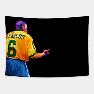 Roberto Carlos Legend Pop Art Tapestry