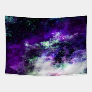 Colorful Universe Nebula Galaxy And Stars Tapestry