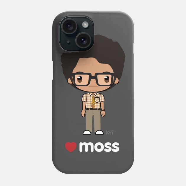 Love Moss - the IT Crowd Phone Case by KYi