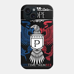 Team Pope Lifetime Member, Pope Name, Pope Middle Name Phone Case