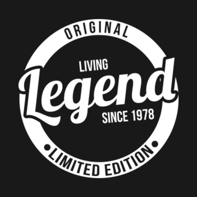 Living Legends since 1978 Limited Edition Legend Onesie TeePublic