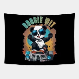 panda dancing mode Tapestry