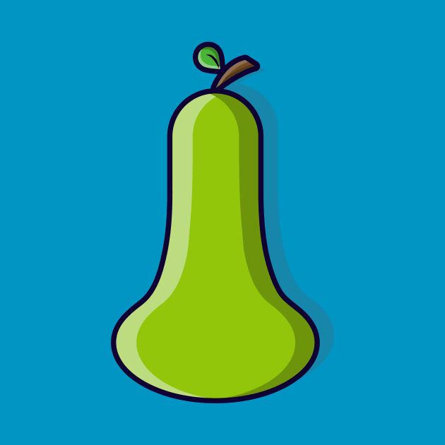 Cute Pear - Icon by Lionti_design