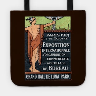 1913 Paris France Exposition Tote