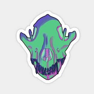 Wolf Skull Magnet