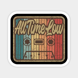 All Time Low Vintage Cassette Magnet