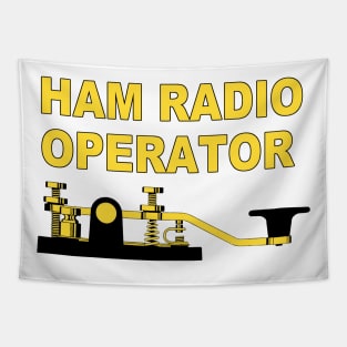 Ham Radio Operator Tapestry