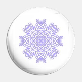 colored mandala Pin