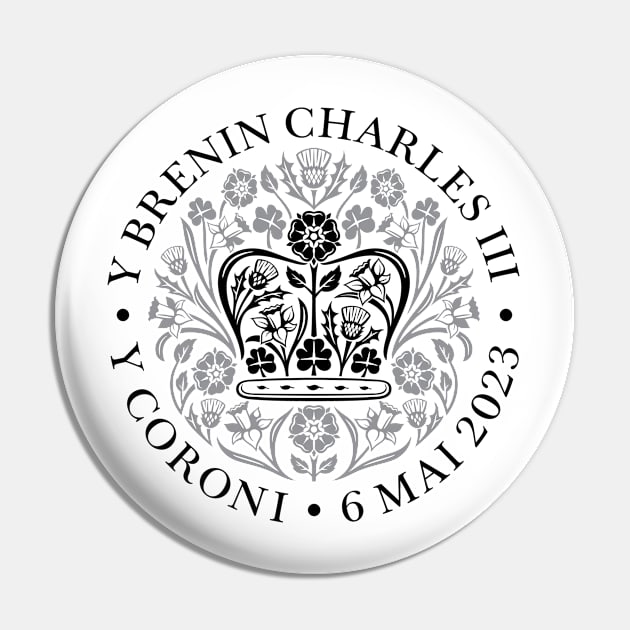 Arwyddlun Coroniad y Brenin Charles III Pin by Obotan Mmienu