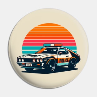 Police car Pin