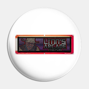 Lynn's Arcade Faction Dot Matrix Display Pin