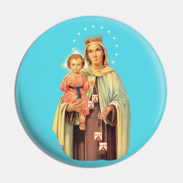 Our Lady of Mt. Carmel Pin by starwilliams