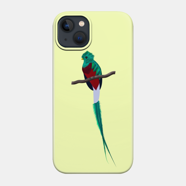 Resplendent Quetzal - Birds - Phone Case