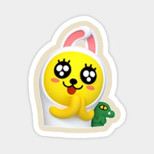 KakaoTalk Friends Muzi & Con 3D Magnet