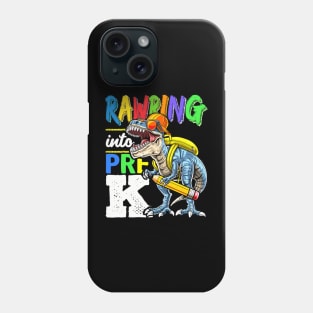 Rawring into Pre-K Dinosaur Back to School  s Gift Phone Case