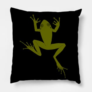 Green Tree Frog Pillow