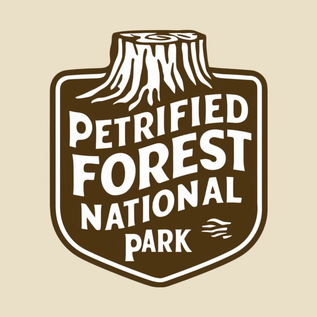 Petrified Forest National Park Emblem by Perspektiva