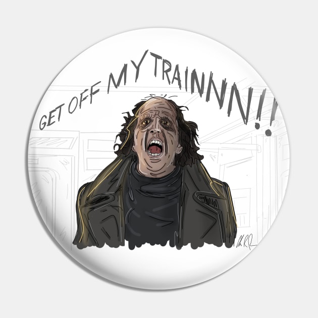 GHOST: Get Off My Train! Pin by 51Deesigns