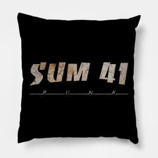 SUM 41 - DIRTY VINTAGE Pillow