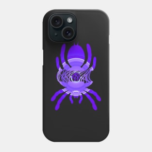 Tarantula Silhouette V155 (Radial) Phone Case