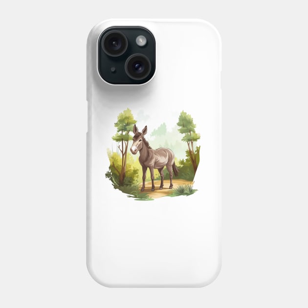 Little Donkey Phone Case by zooleisurelife