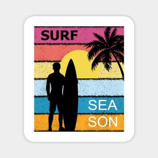 surf season Magnet