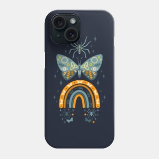 Mystic Moth Rainbow Phone Case