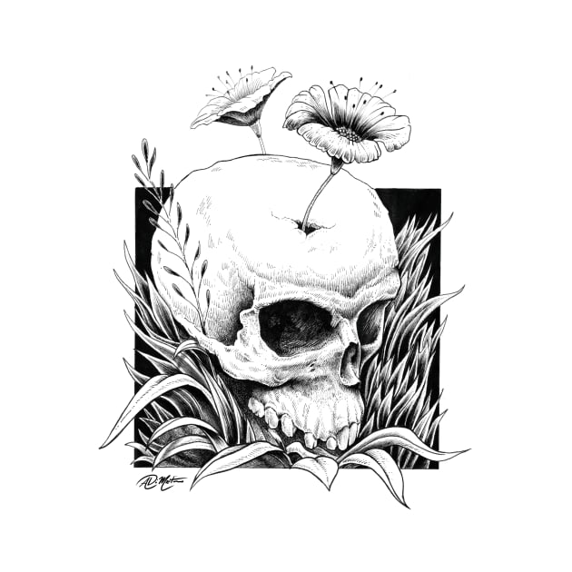 Skull plant design by Angelo DiMartino