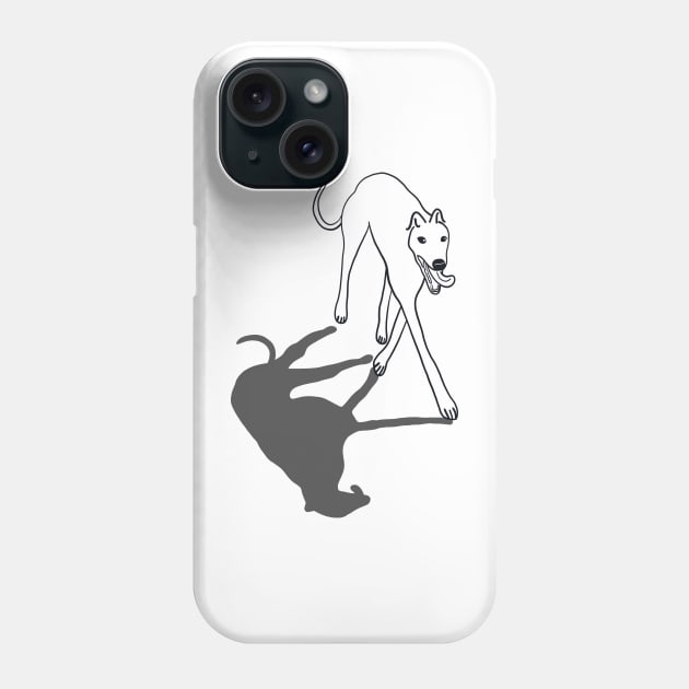 Greyhound Phone Case by MichellePhong