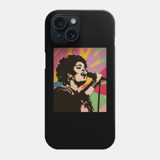 Vintage Poster - Jill Scott Style Phone Case