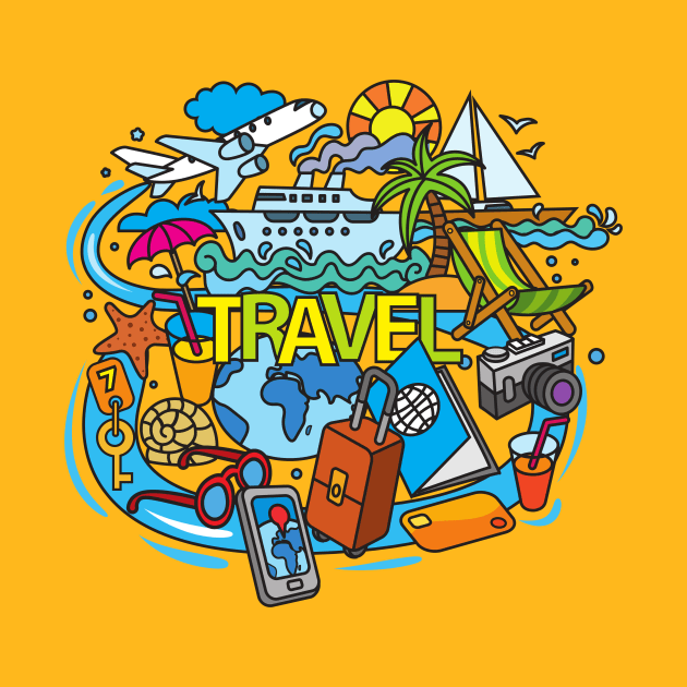 Travel Around The Globe by Creativity Haven