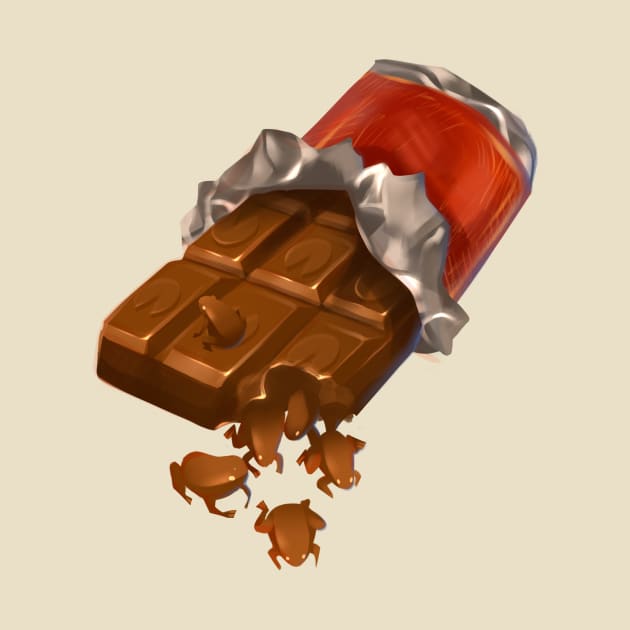 Chocolate Froggies by Claire Lin