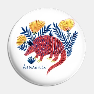 Armadilo Pin