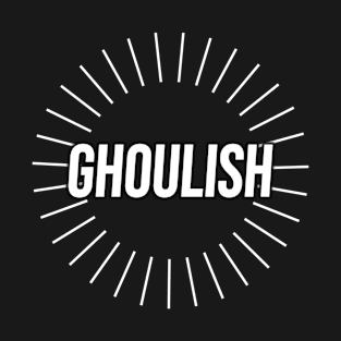 Ghoulish White Logo T-Shirt