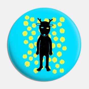 Deer Man Pin