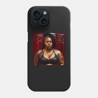 Summer Vibes, Curvy Summer, Beautiful Superwoman lifter. Bodybuilder. Female are strong. iPhone Case Phone Case