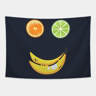 The funny fruit face Tapestry