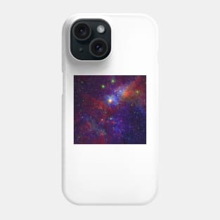 Carina Nebula, composite image (C012/1937) Phone Case