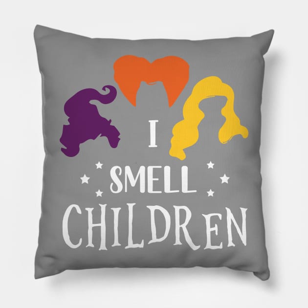 I Smell Children Pillow by jverdi28