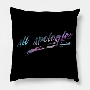 Galaxy Stars - All Apologies Pillow