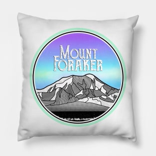 Mount Foraker Alaska Pillow